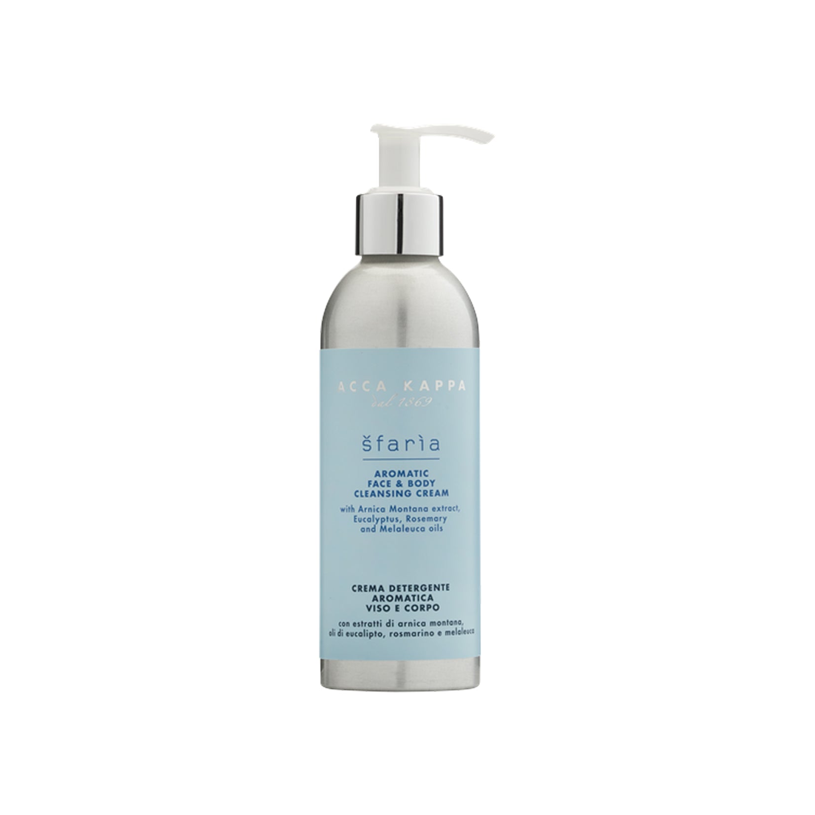 ACCA KAPPA · SFARIA FACE & BODY Cleansing Cream 200ML