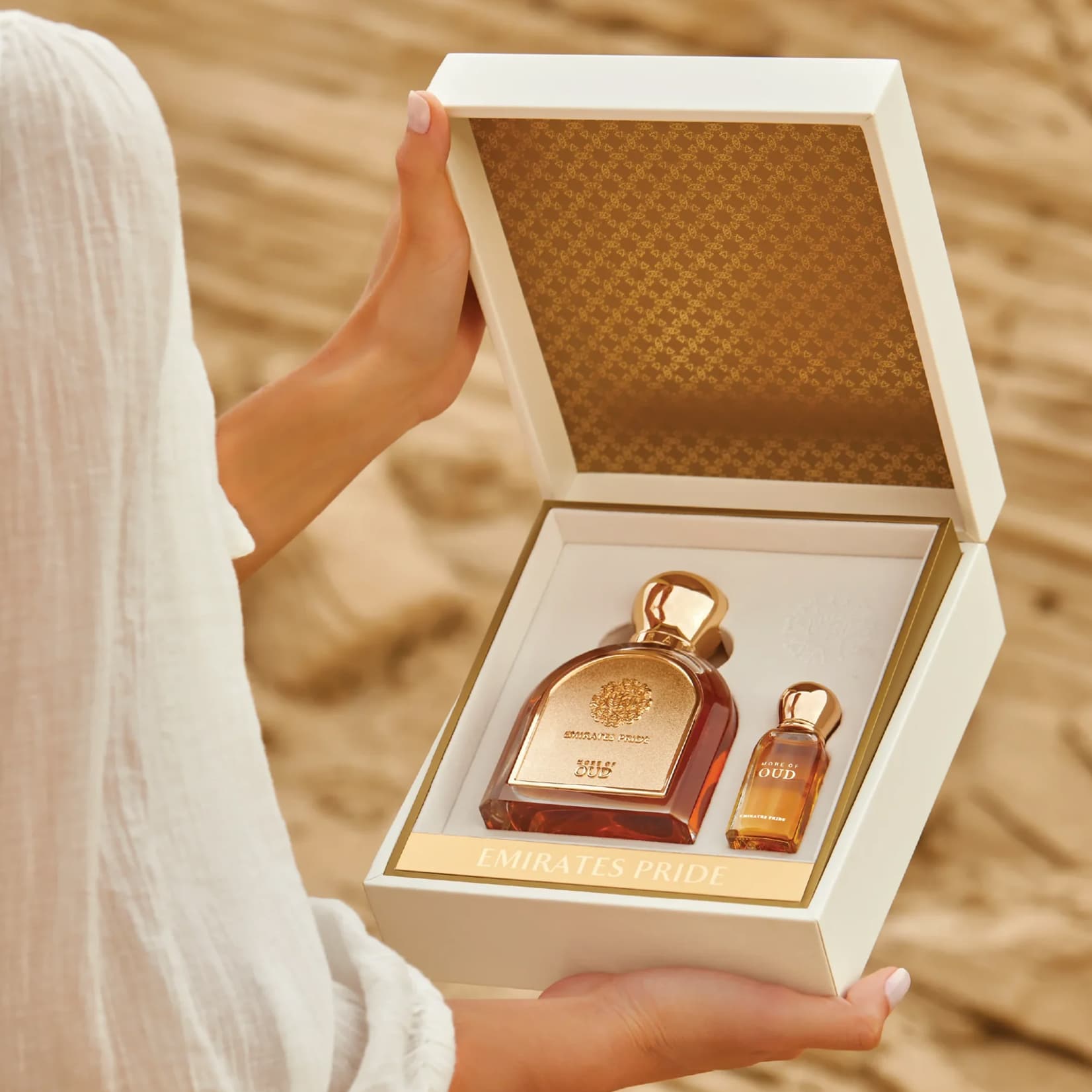 EMIRATES PRIDE · MORE OF OUD 100ML + 8ML
