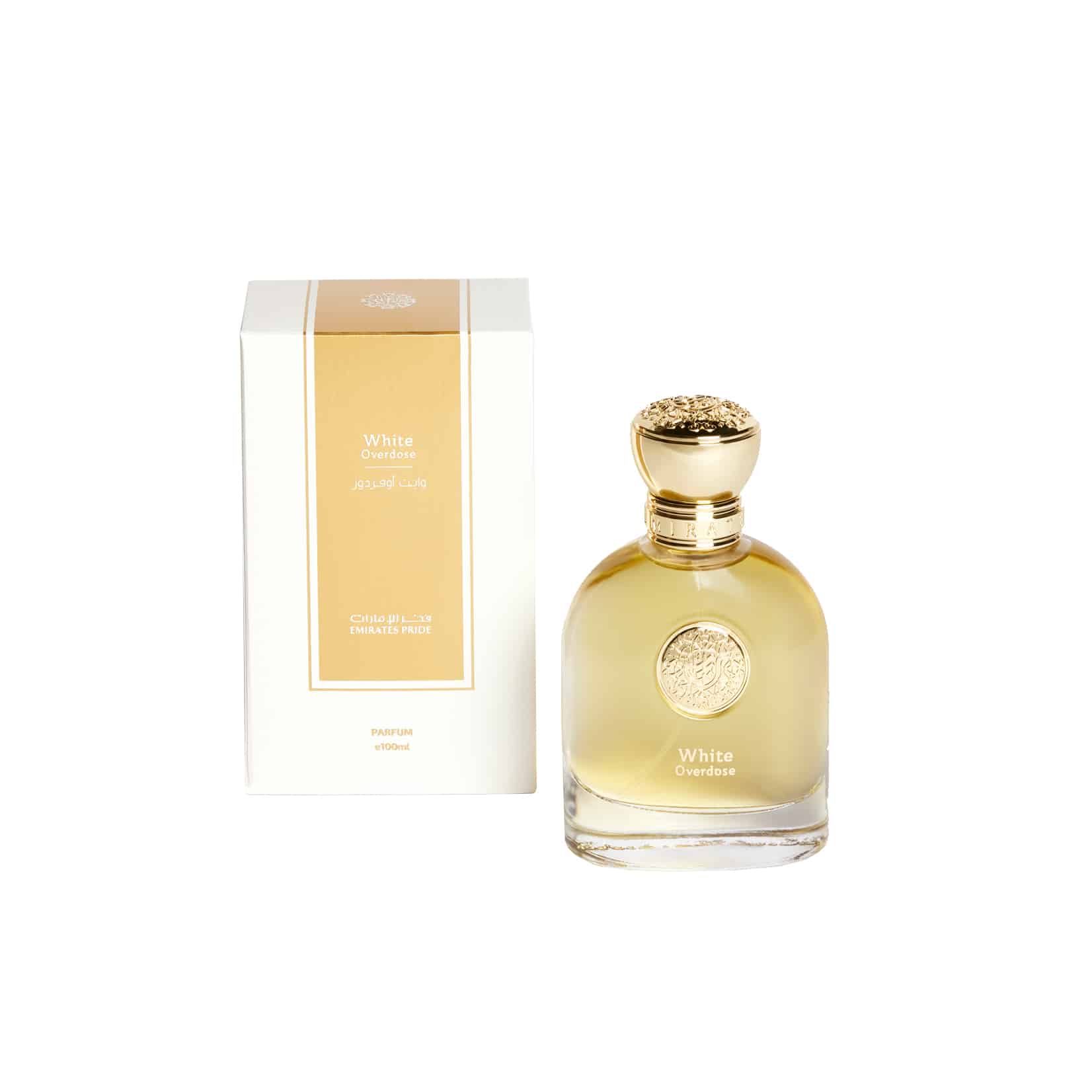 EMIRATES PRIDE · WHITE OVERDOSE 100ML
