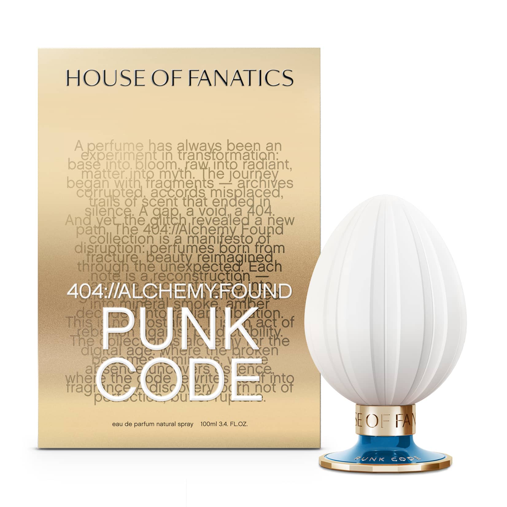 HOUSE OF FANATICS · PUNK CODE 100ML