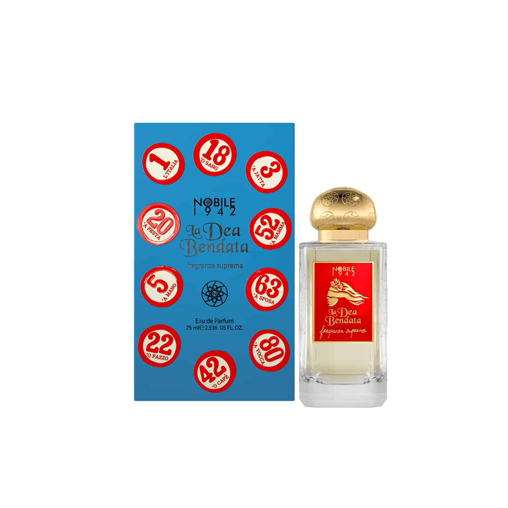 NOBILE 1942 · LA DEA BENDATA 75ML