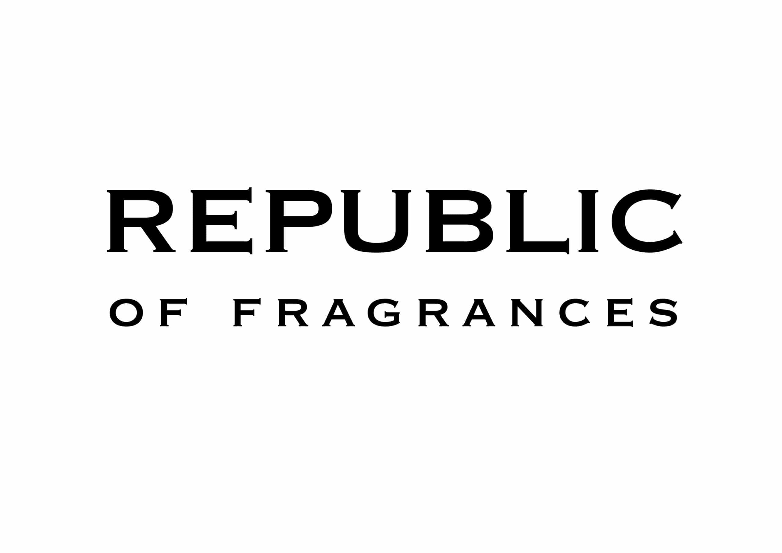 Logo-Republic of Fragrances- Geurkaarsen en roomsprays