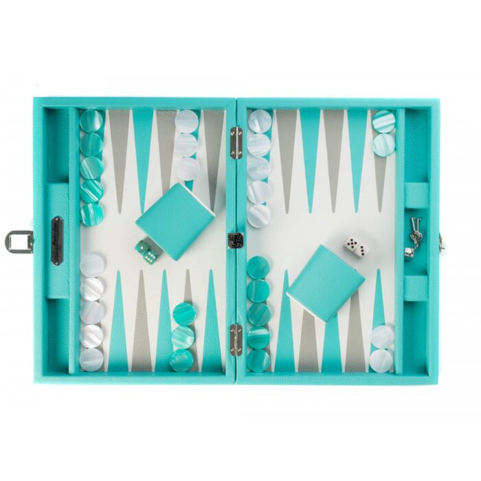 HECTOR SAXE · BACKGAMMON MEDIUM [BABY BLUE] - Afbeelding 2
