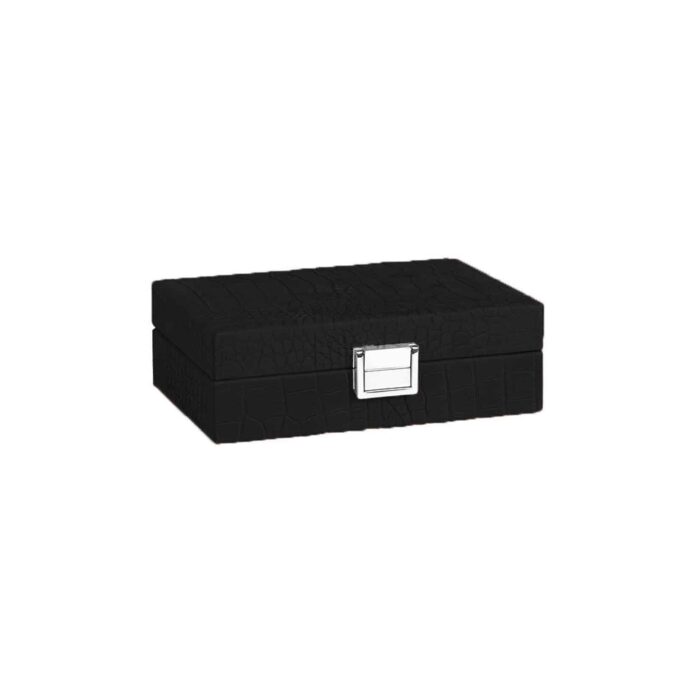HECTOR SAXE · DOMINO [BLACK CROCO] - Afbeelding 3